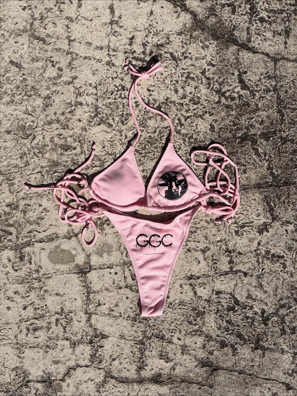 3pc BIKINI STYLE BATHING SUIT(THONG)