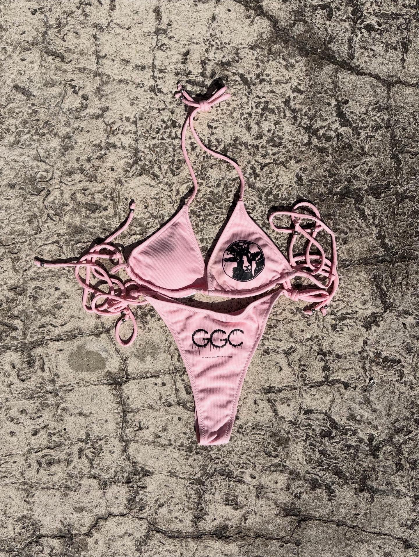 3pc BIKINI STYLE BATHING SUIT(THONG)