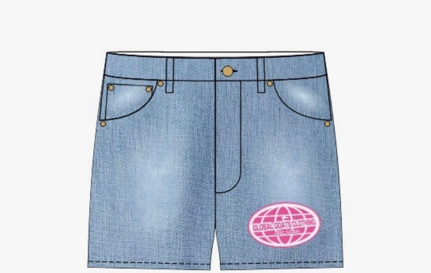 GGC DENIM SHORTS￼