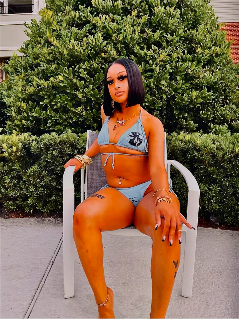 GGC “GLACIER BABE” BIKINI STYLE BATHING SUIT(THONG)