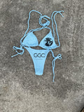 GGC “GLACIER BABE” BIKINI STYLE BATHING SUIT(THONG)